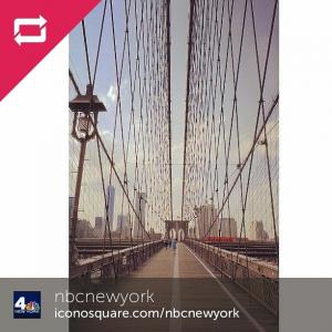 Brooklyn Bridge Photograph Featured by NBC New York
